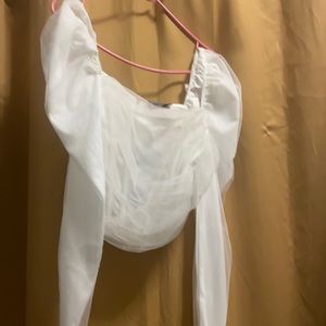 Corset white Top